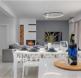 3 bedroom villa with pool, near Zadar, sleeps 8